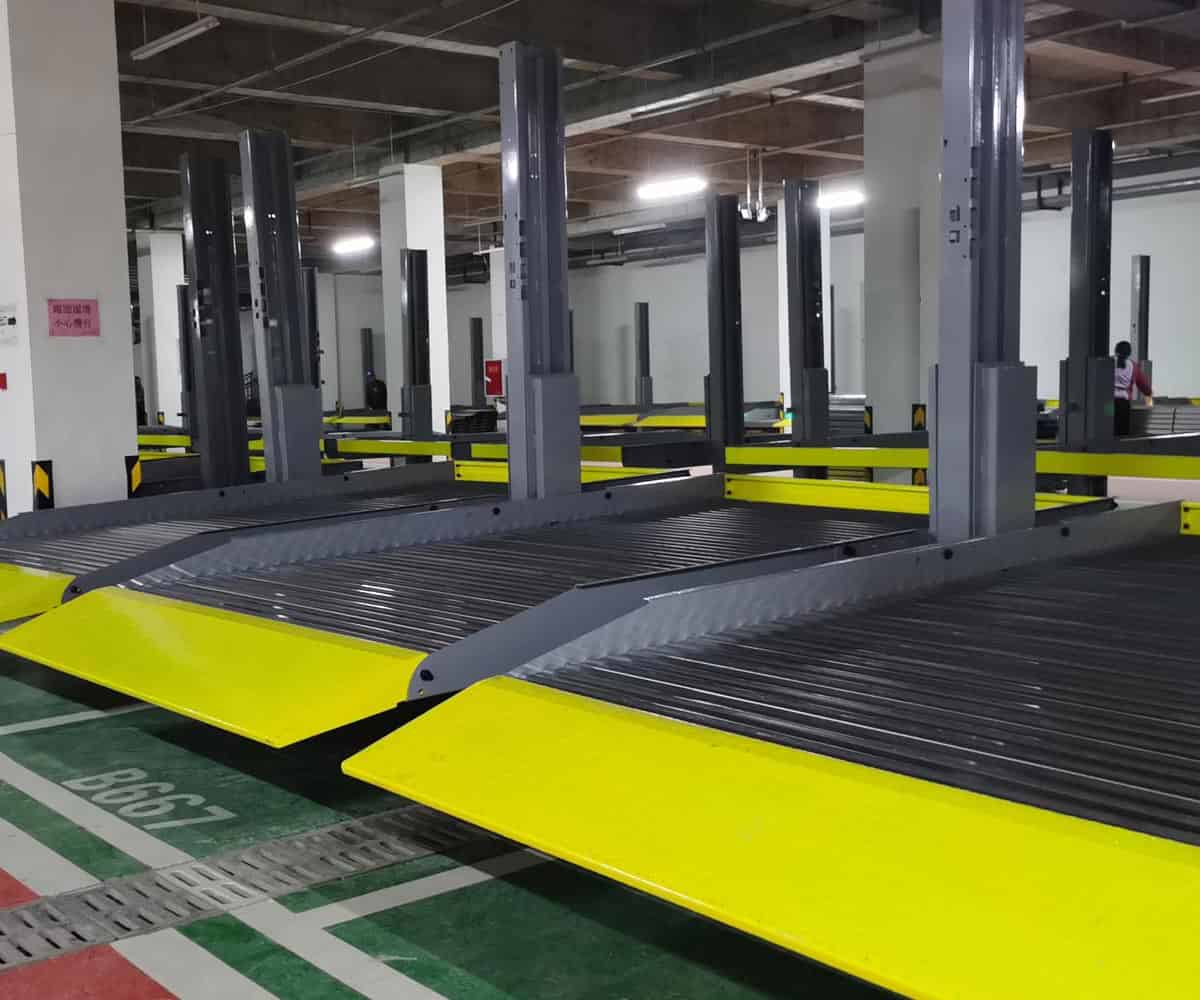 江城縣地下室簡易升降停車設(shè)備回收