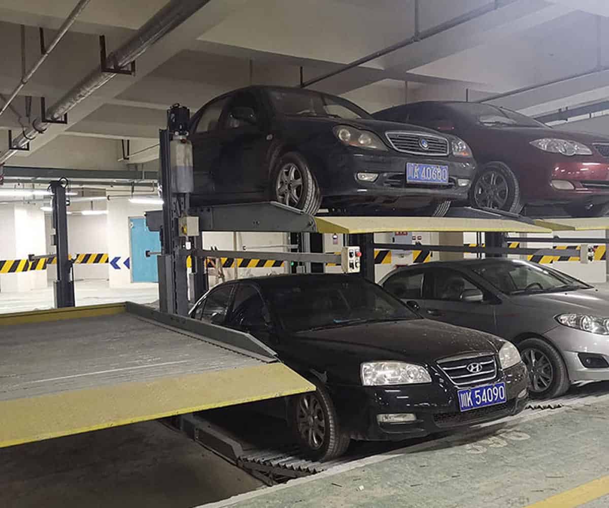簡易升降類立體停車場拆除