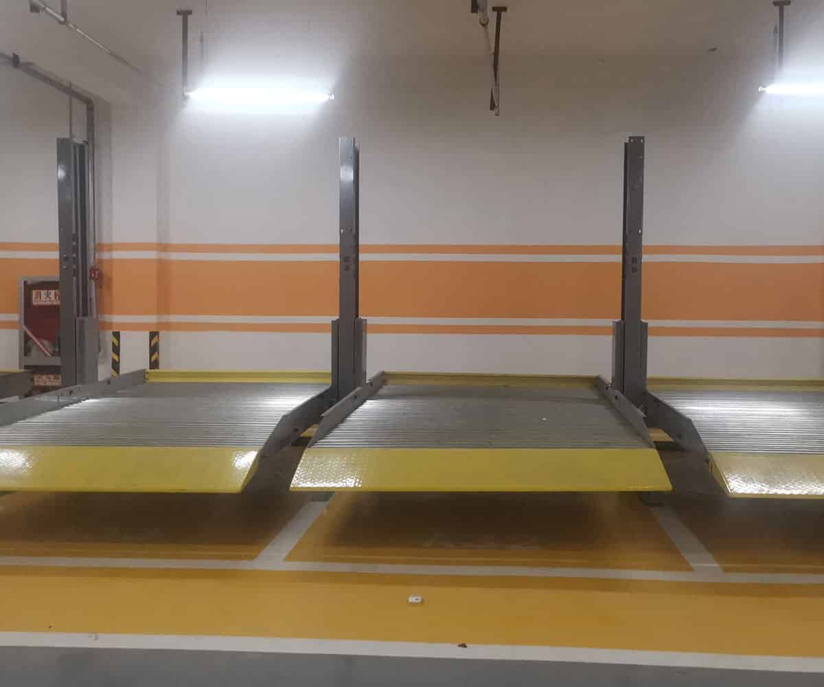 永善縣二層簡易式機械車庫過驗收