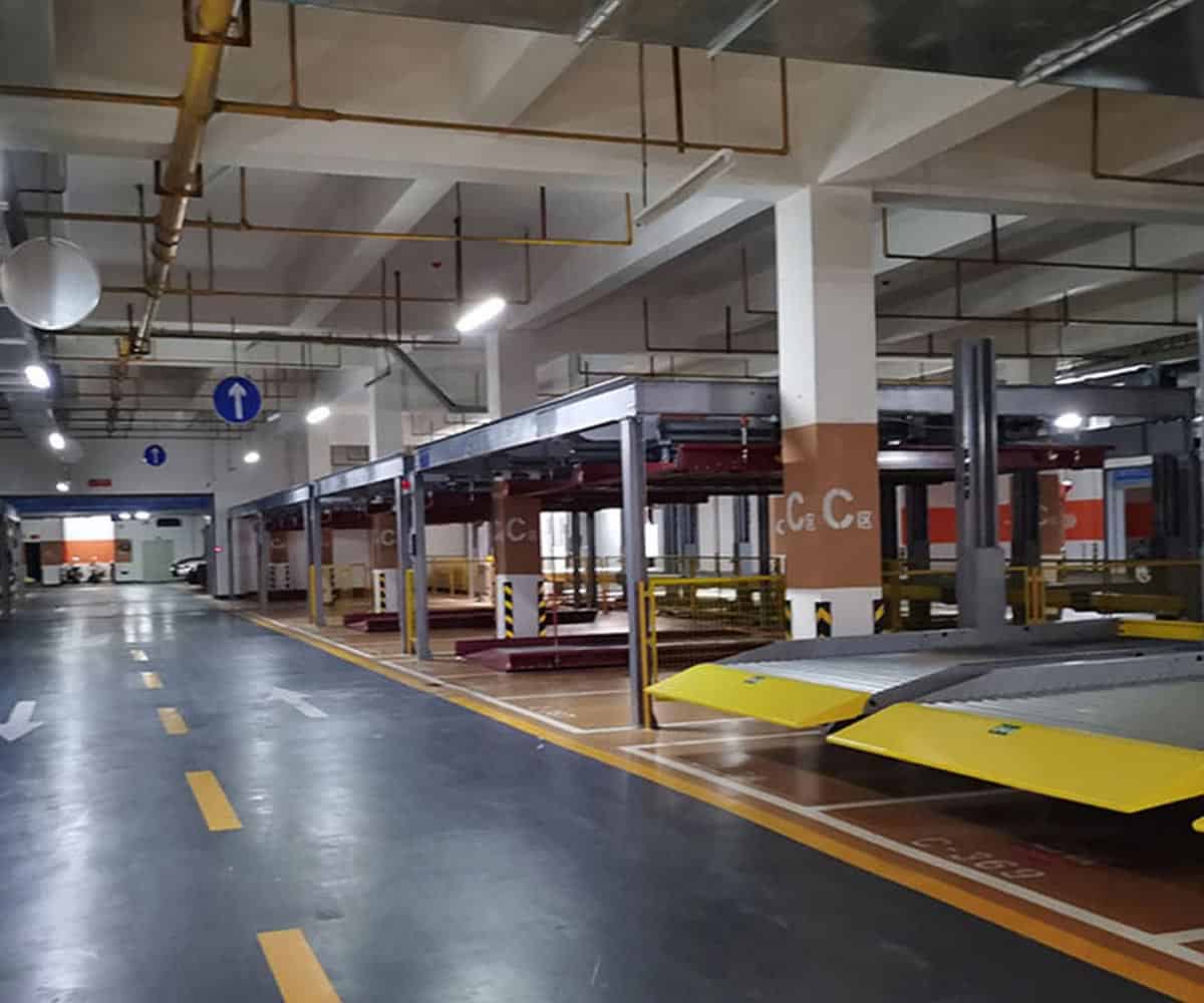 梁河縣地下室簡易升降類機械立體車庫過驗收