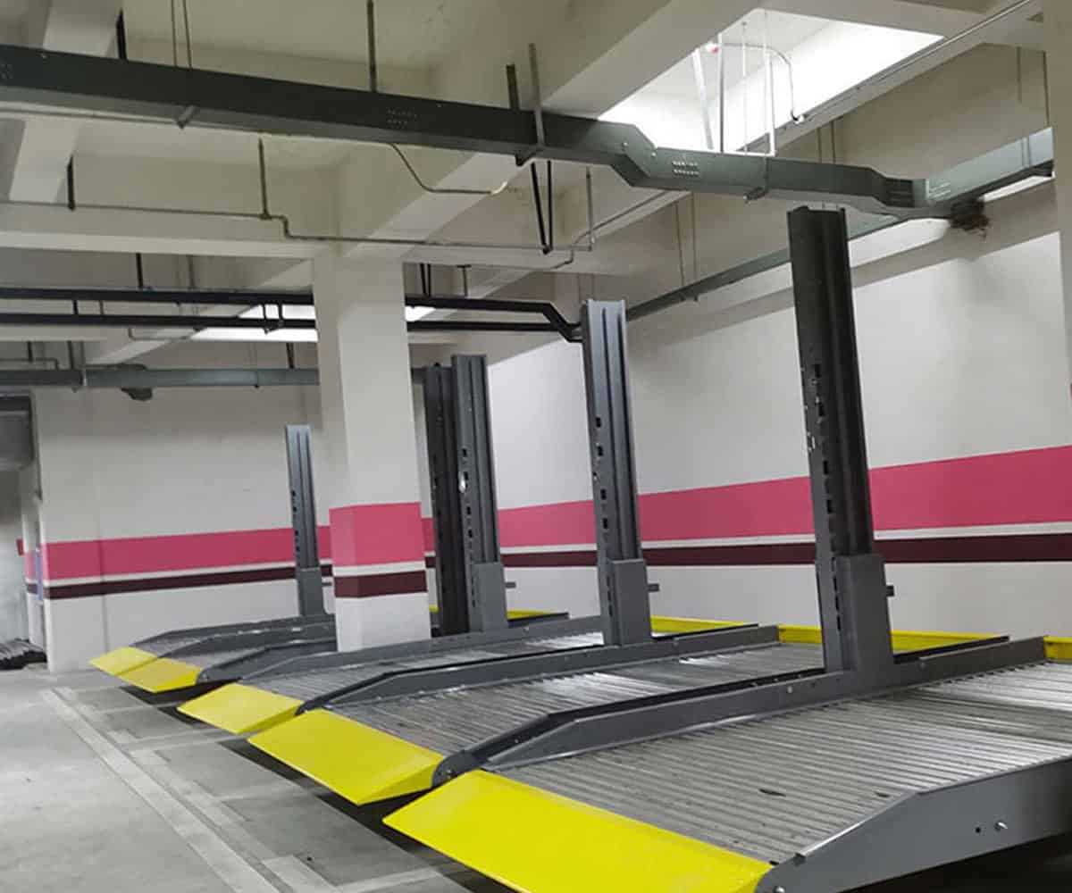 2層升降式停車立體車庫收購