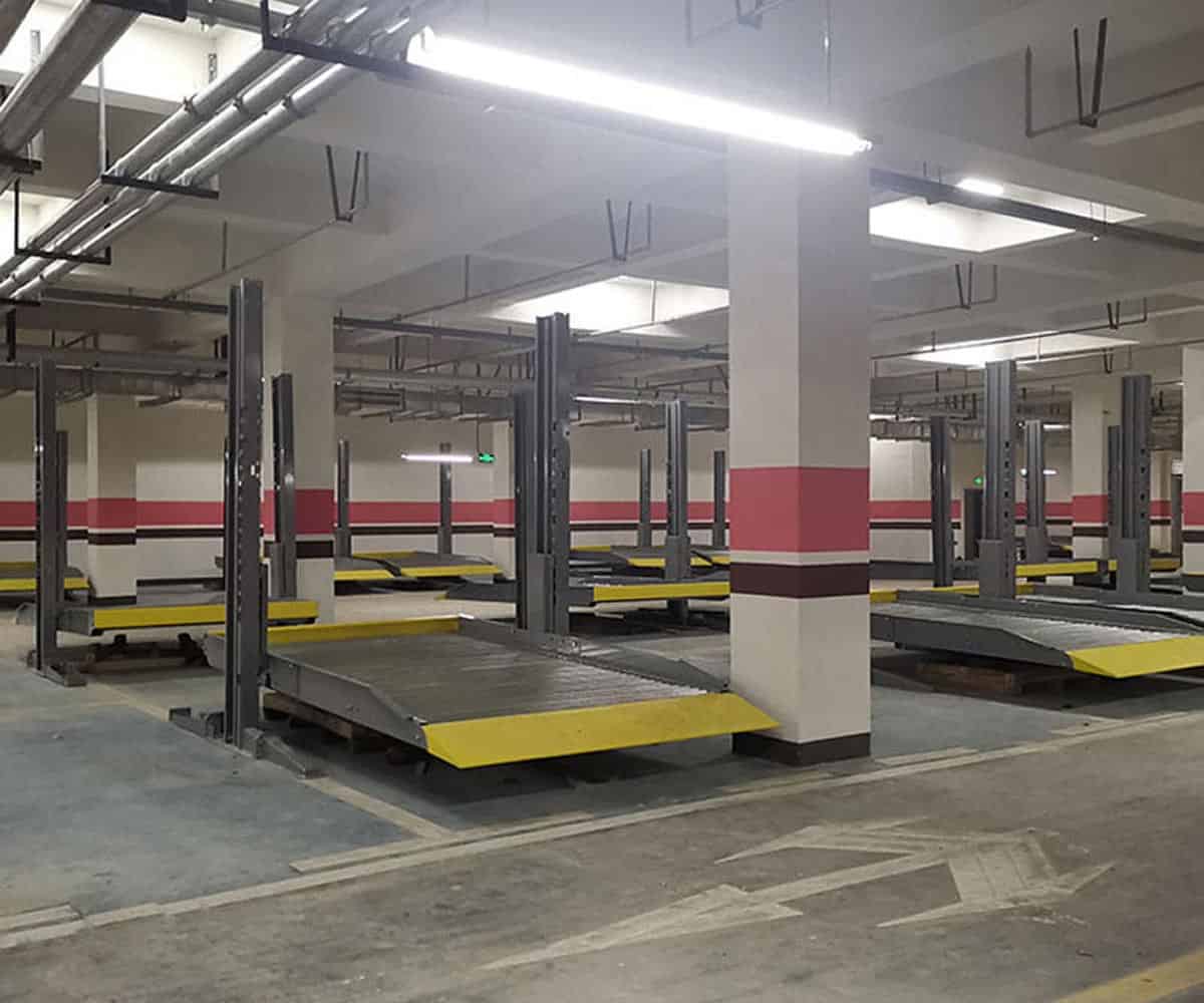 二層升降立體停車庫收購