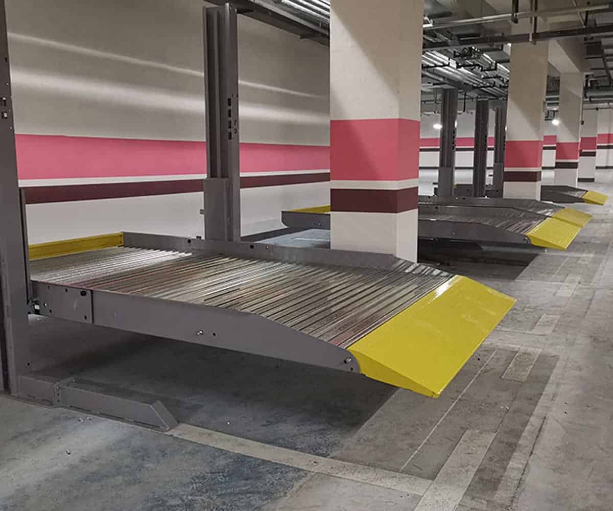 沾益區(qū)兩層PSH型立體車庫拆除