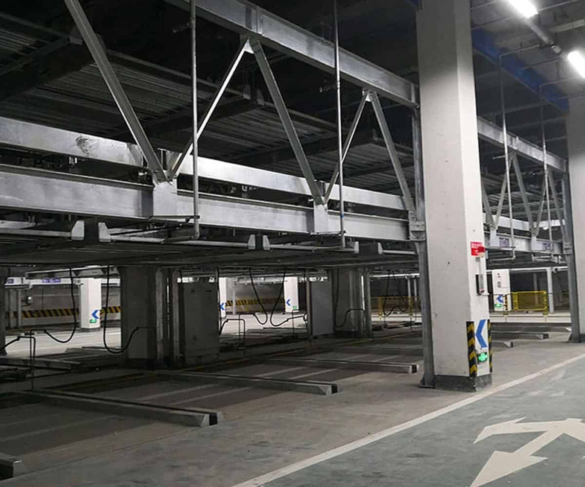 雙層簡易升降類機械式停車設(shè)備回收