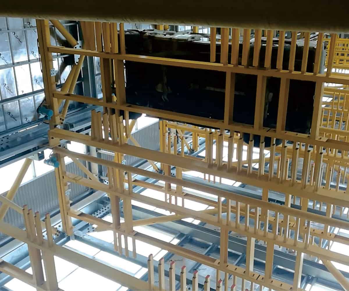 建水縣25層梳齒垂直升降車庫