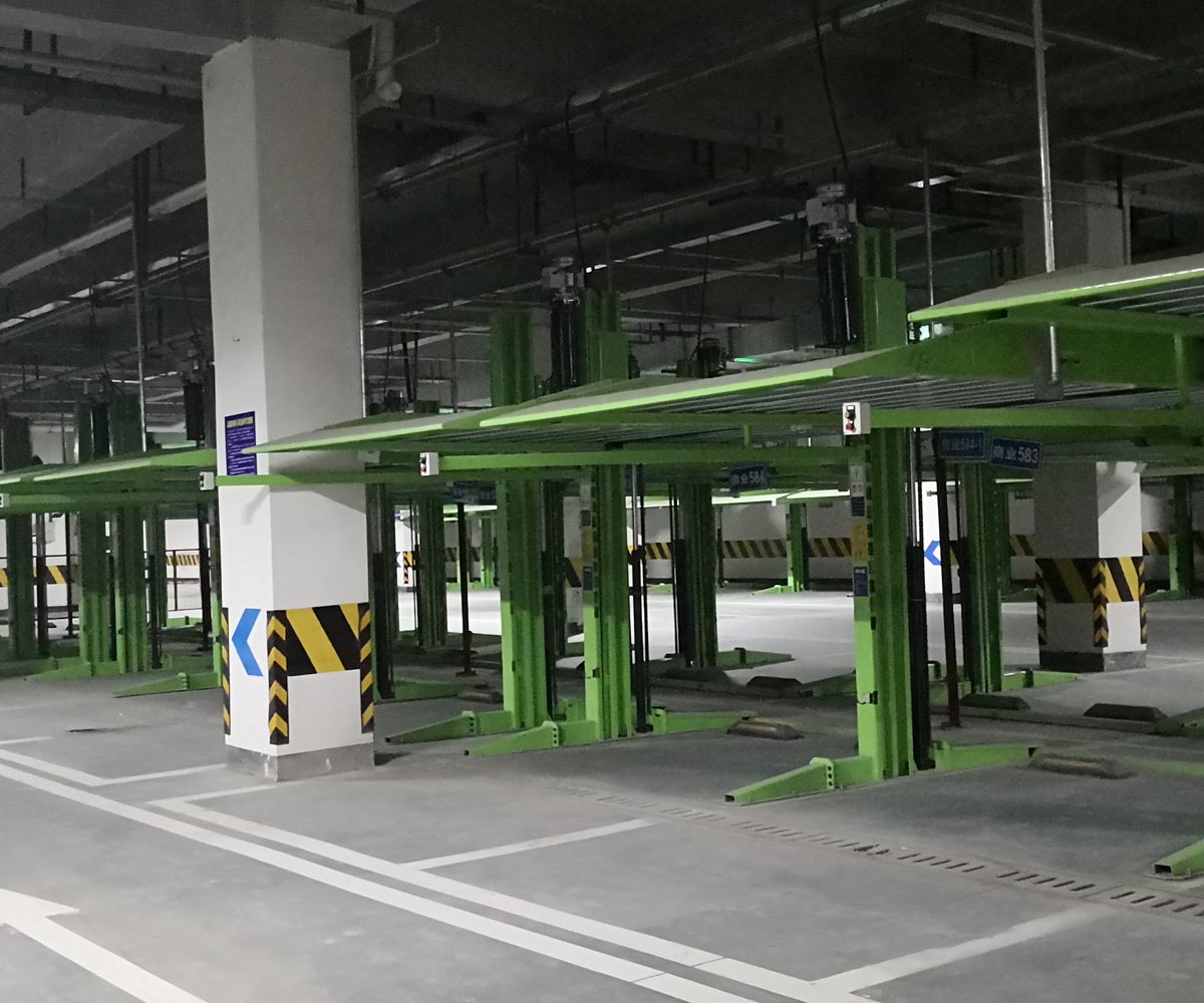 兩柱簡(jiǎn)易式機(jī)械式停車(chē)庫(kù)