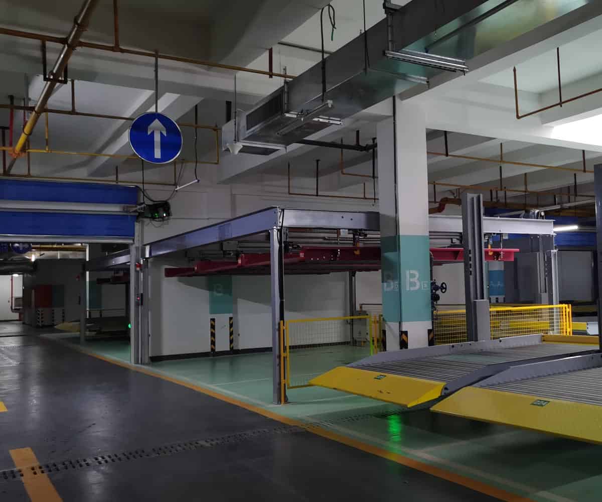 富民縣地下室簡(jiǎn)易升降類停車立體車庫(kù)