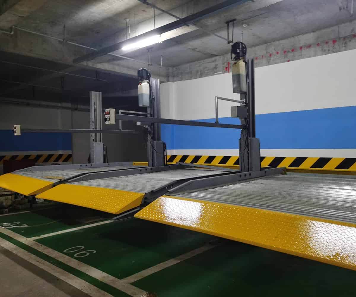 江城縣2柱機械式停車庫