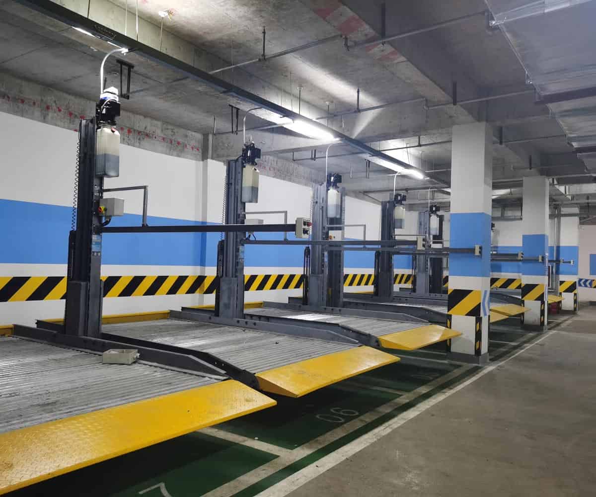勐臘縣兩柱式立體停車