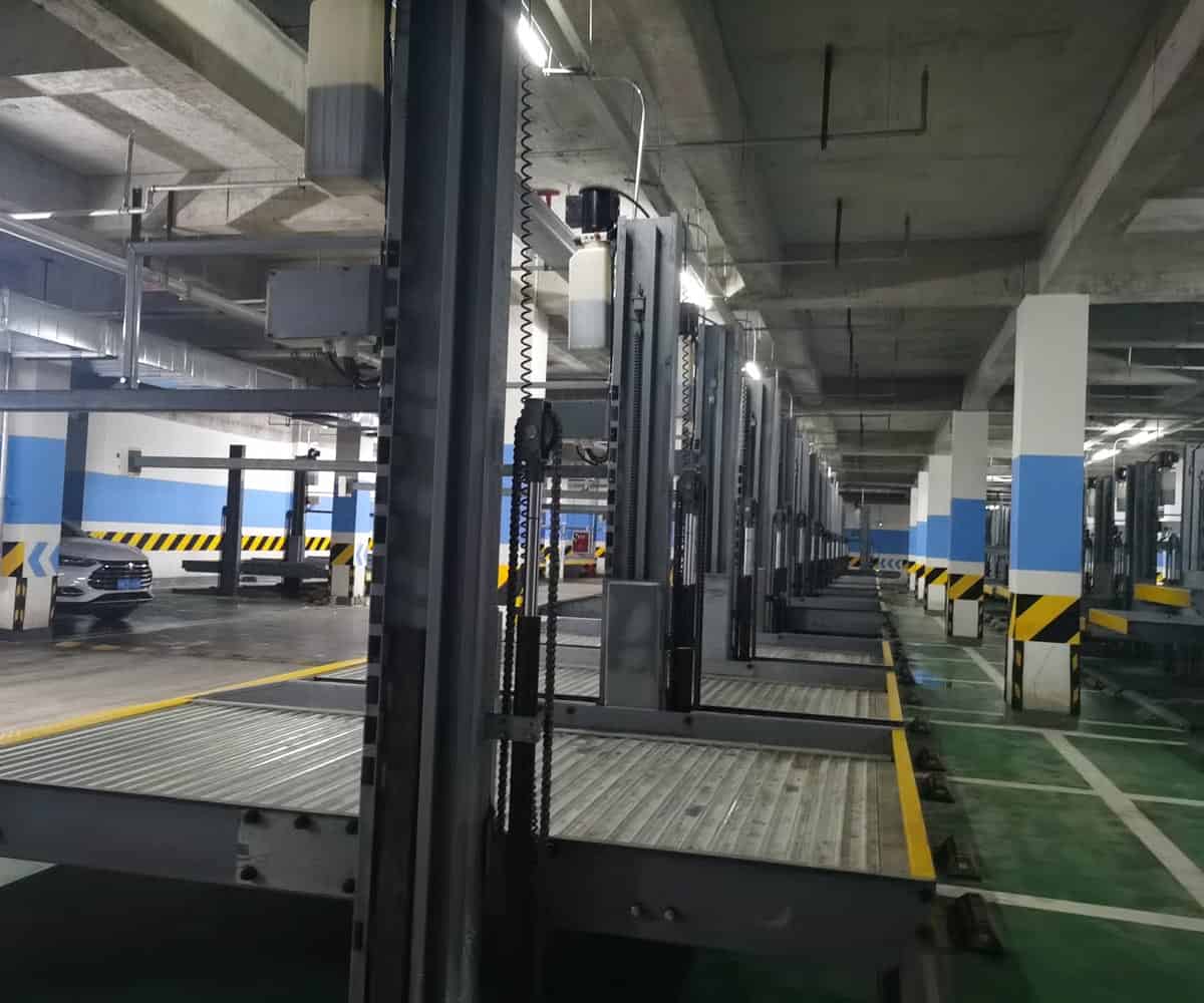 永善縣兩柱簡易升降類立體停車