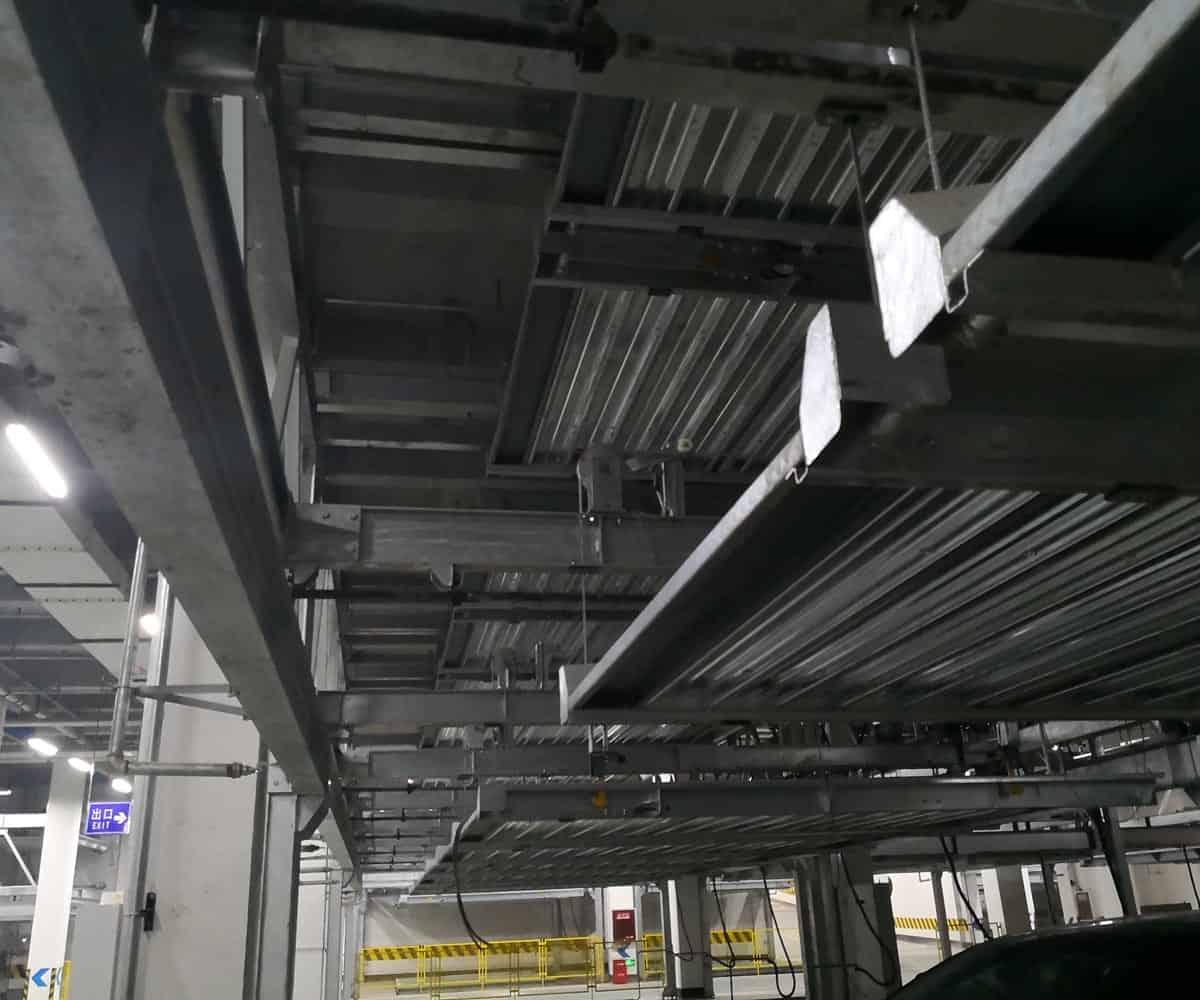 羅平縣四至六層PSH4-6升降橫移機(jī)械式立體停車庫(kù)