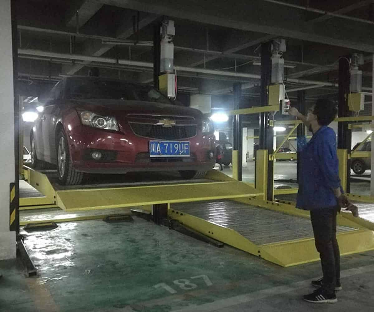 鄠邑區(qū)升降橫移機械式立體停車設(shè)備的傳動系統(tǒng)
